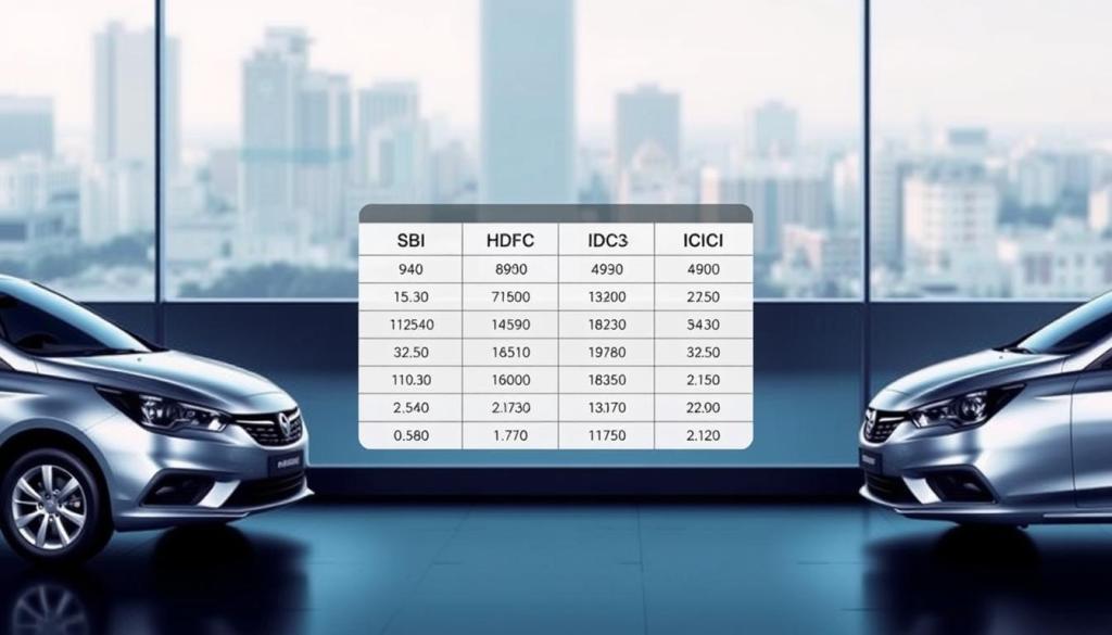 Compare Car Loan Interest Rates: SBI vs HDFC vs ICICI 2025